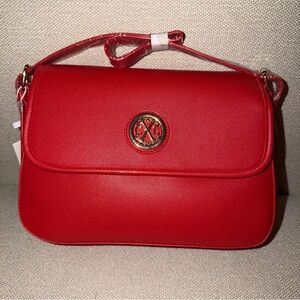 Christian Lacroix Vibrant Red Karen Caviar Shoulder Bag